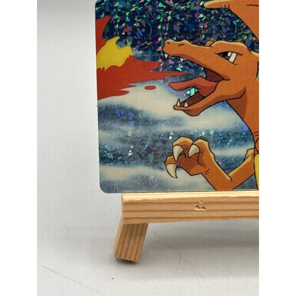 Pokemon 1995 Vending Prism Firework Holo Sticker 33‎ 31 Charizard Vaporeon